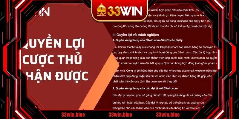 Quyền lợi cược thủ nhận được khi trở thành đối tác nhà cái Quyền lợi cược thủ nhận được khi trở thành đối tác nhà cái